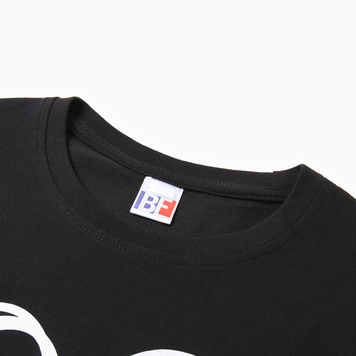 Комплект домашний женский (футболка,шорты), цвет черный, размер 50