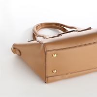 Сумка женская на молнии, цвет бежевый Сумка женская на молнии, цвет бежевый