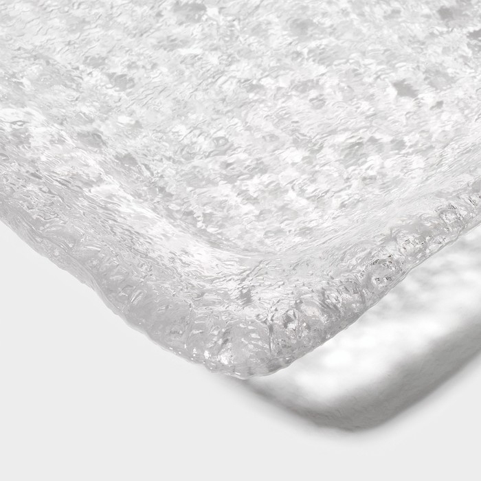 Блюдо для подачи стеклянное &laquo;Рифальтаро&raquo;, 23,2&times;14&times;2 см