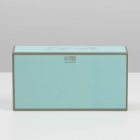 Коробка под 6 конфет, кондитерская упаковка &laquo;Best Wishes&raquo;, 10.2 х 20 х 5 см