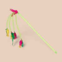 Дразнилка "Волнушки", 50 см, микс цветов Дразнилка "Волнушки", 50 см, микс цветов