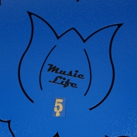 Глюкофон - музыкальный инструмент, синий, 13 лепестков, 30 см Глюкофон - музыкальный инструмент, синий, 13 лепестков, 30 см