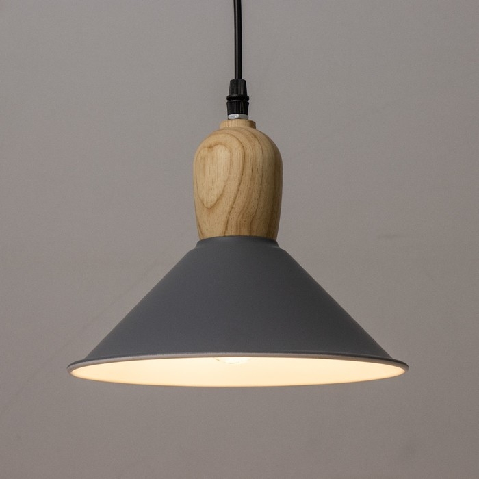 Светильник трековый &laquo;Кива&raquo; Е27 40Вт серый 22х22х21-121см