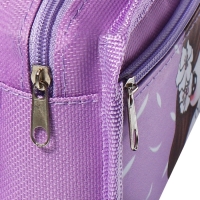 Пенал школьный на молнии Calligrata "Аниме", 2 отделения, сиреневый Пенал школьный на молнии Calligrata "Аниме", 2 отделения, сиреневый