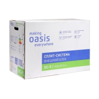 Сплит-система Making Оasis everywhere OC-9, 2,8 кВт, 26 м2, класс А, белая Сплит-система Making Оasis everywhere OC-9, 2,8 кВт, 26 м2, класс А, белая
