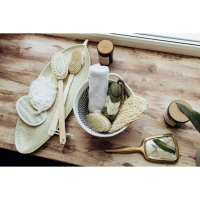 Корзина для хранения плетёная ручной работы LaDо́m &laquo;Кэтс&raquo;, 22&times;22&times;12,5 см, цвет чёрно-белый