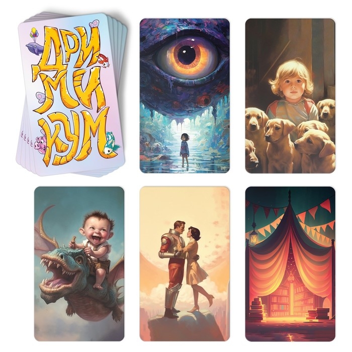 Настольная игра 3 в 1 &laquo;Что вы говорите? Дримикум. Ходилка-бродилка&raquo;, 160 карт, 36 жетона, 6 фишек, 4 загубника, 7+