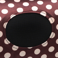 Сумка - переноска для животных "Горошек", коричневая, размер S, 37,5 х 17 х 22 см Сумка - переноска для животных "Горошек", коричневая, размер S, 37,5 х 17 х 22 см