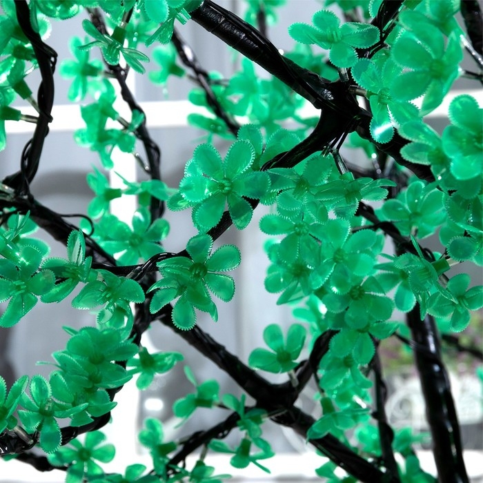 Светодиодное дерево &laquo;Баугиния&raquo; 2 м, 864 LED, постоянное свечение, 220 В, свечение зелёное