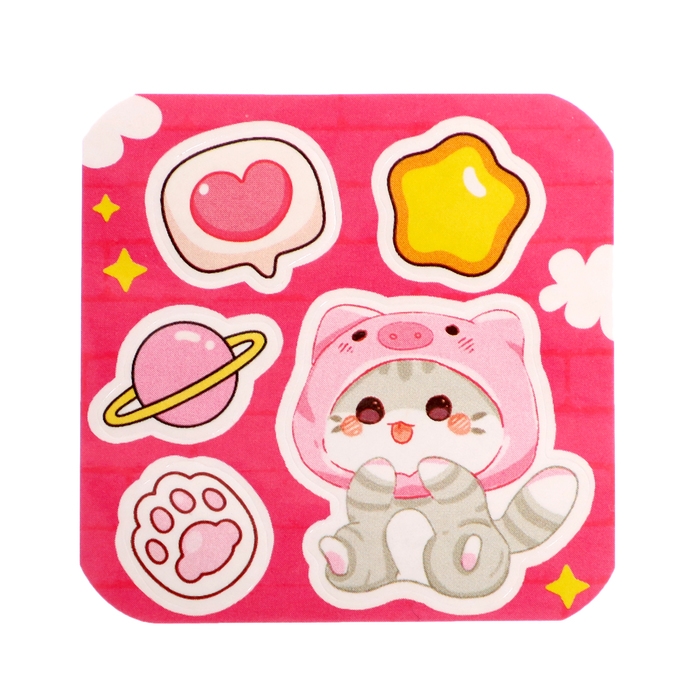 Игрушка-сюрприз «Милые хвостики» с наклейками, МИКС Игрушка-сюрприз «Милые хвостики» с наклейками, МИКС