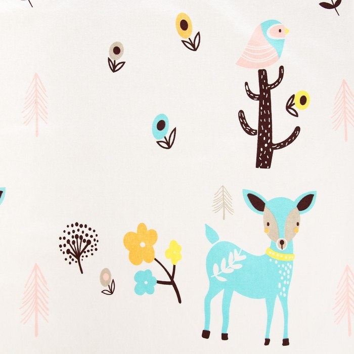 Пеленка на непромокаемой основе, 50*70 см &laquo;Олени&raquo;