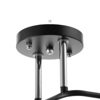 Люстра "Джина" 3хЕ27 40Вт чёрно-хромовый 55х42х27 см BayerLux Люстра "Джина" 3хЕ27 40Вт чёрно-хромовый 55х42х27 см BayerLux