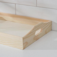 Поднос для завтрака Доляна Woodie, 35&times;23 см, сосна