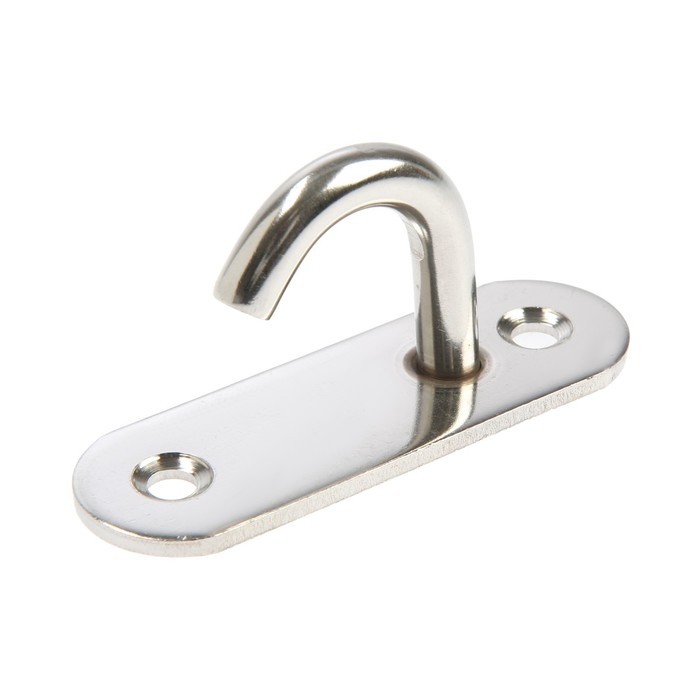 Кронштейн ТУНДРА для крепления тросов 4 см, нерж. сталь Кронштейн ТУНДРА для крепления тросов 4 см, нерж. сталь