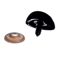 Носик винтовой с заглушкой, ворсистый, набор 4 шт., размер 1 шт: 2,3 &times; 1,9 см