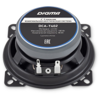 Акустическая система Digma DCA-T402, 10 см, 180 Вт, набор 2 шт