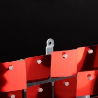 Панель с пайетками для фотозоны, квадратные, 30*30см, цвет красный Панель с пайетками для фотозоны, квадратные, 30*30см, цвет красный