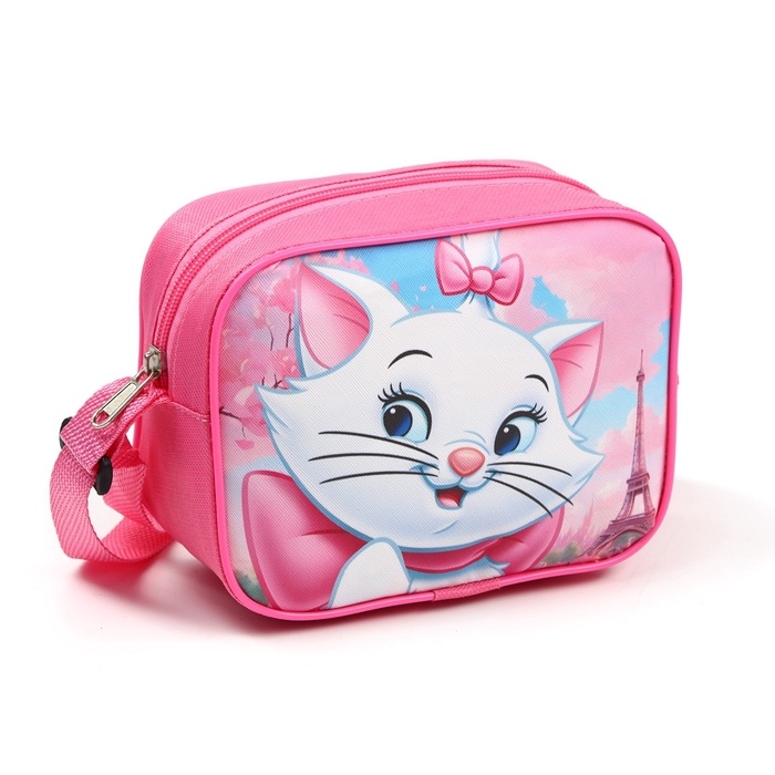 Сумка детская для девочки через плечо 19.5×14.5×7см, Коты аристократы Сумка детская для девочки через плечо 19.5×14.5×7см, Коты аристократы