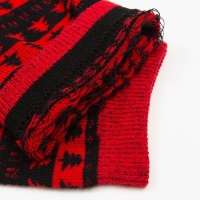 Носки женские новогодние тёплые GRAND, ёлочки, размер 25