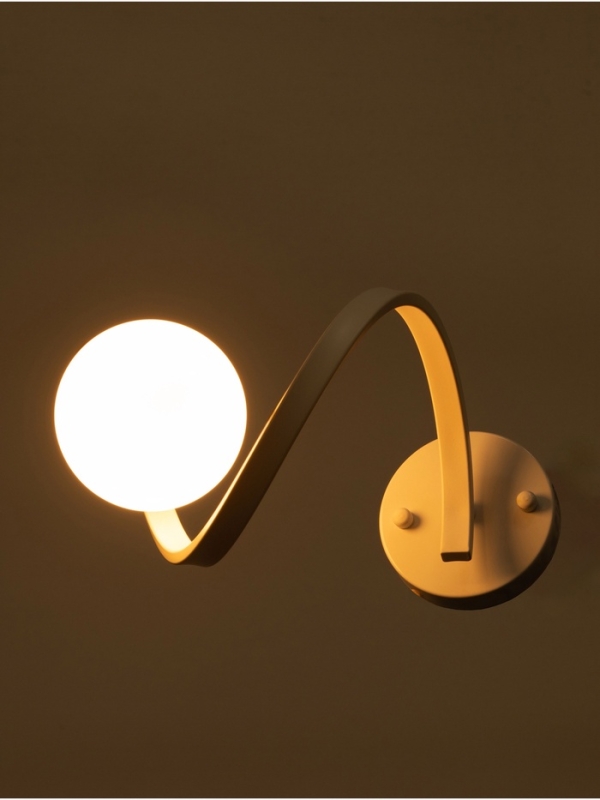 Бра Nadine 1х10Вт GU10 белый 37х16х32см