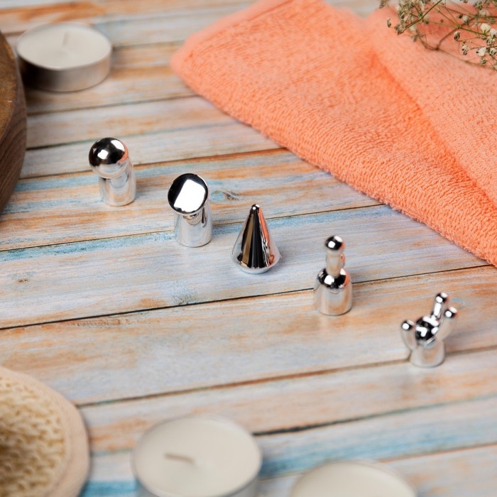 Массажёр Luazon LEM-43, для лица, 6 насадок, от 2*ААА (не в компл.), розовый Массажёр Luazon LEM-43, для лица, 6 насадок, от 2*ААА (не в компл.), розовый