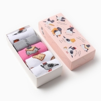 Набор женских носков KAFTAN "Гули" 5 пар, размер 35-38 Набор женских носков KAFTAN "Гули" 5 пар, размер 35-38