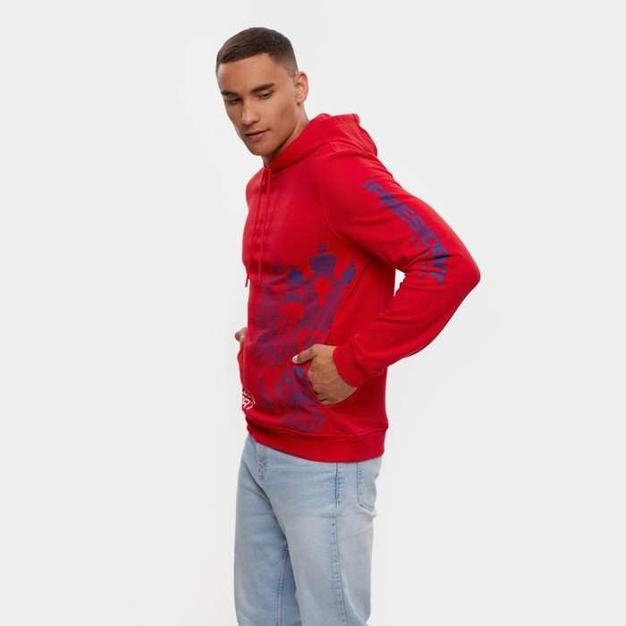 Худи President Спорт Герб, размер, L, цвет красный