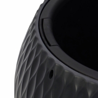 Кашпо "Жемчужина" подвесное 4л, графитовый