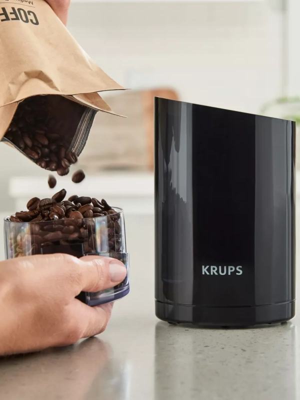 Кофемолка Fast Touch F2034232, объемом 75 г, черная