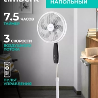 Вентилятор напольный с пультом и таймером