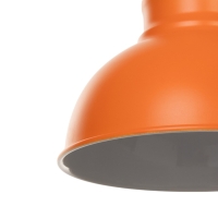 Светильник Paul 1х40Вт Е27 пр-1м неон оранжевый 20х20х17,5см