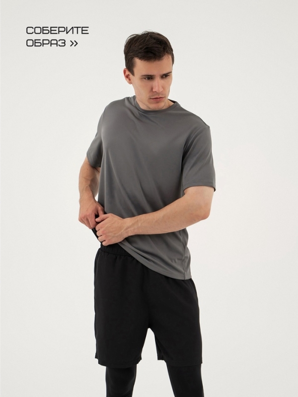 Шорты мужские Resport, р. 50, цвет чёрный, базовые Шорты мужские Resport, р. 50, цвет чёрный, базовые