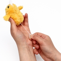 Игрушка вибрирующая "Цыпа", 7 см, желтая Игрушка вибрирующая "Цыпа", 7 см, желтая