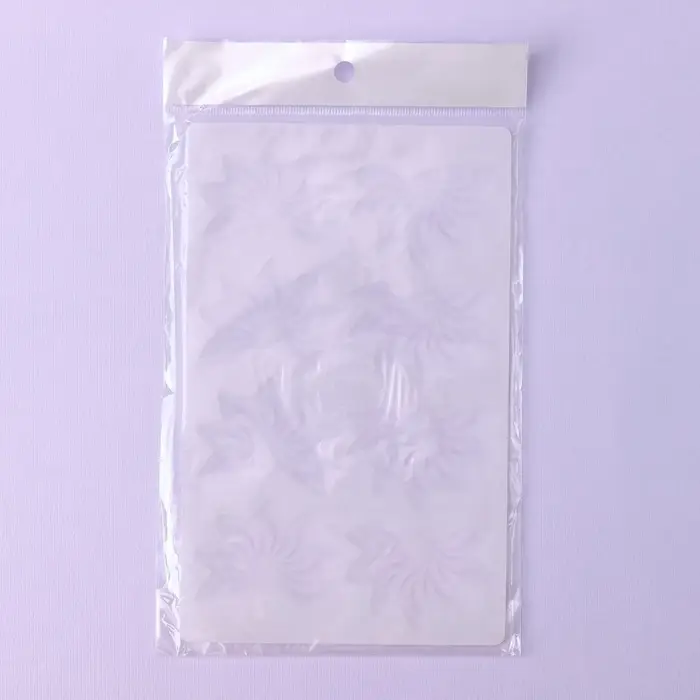 Форма для шоколада &laquo;Веер&raquo;, силикон, 8 ячеек, 20&times;13&times;0.1 см, прозрачная