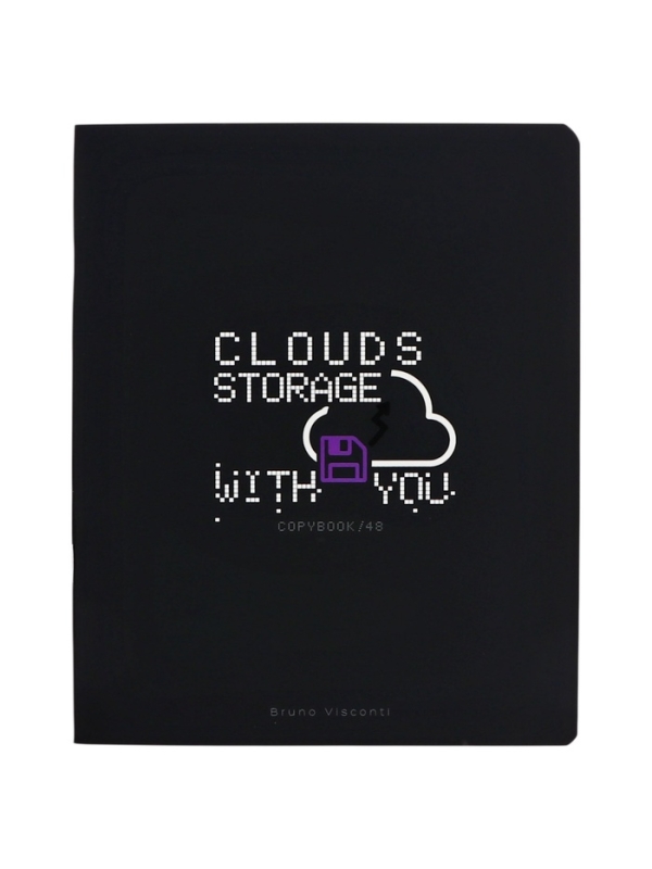 Тетрадь 48л кл LIFE INTERFACE, МИКС