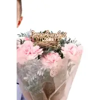 Топпер для торта деревянный &laquo;Здравствуй, школа&raquo;