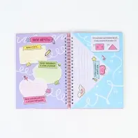 Анкета для девочки А5, 50 листов. Твердая обложка "Девочки"