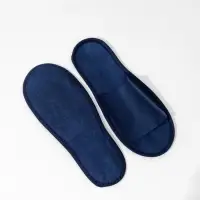 Тапочки из спанбонда &laquo;Эконом&raquo;, подошва 3 мм, 42р. (индивидуальная упаковка)