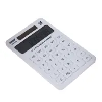 Калькулятор настольный 12-разрядный CS-588 корпус белый