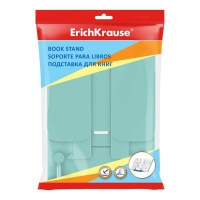 Подставка для книг ErichKrause Pastel Mint, пластиковая, мятная Подставка для книг ErichKrause Pastel Mint, пластиковая, мятная