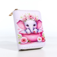 Кошелёк на молнии, цвет белый Кошелёк на молнии, цвет белый