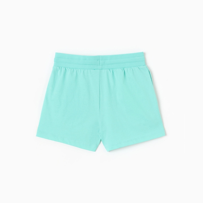 Шорты для девочки, цвет ментол, рост 152 см