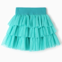 Юбка детская KAFTAN, размер 28 (86-92 см), бирюзовый