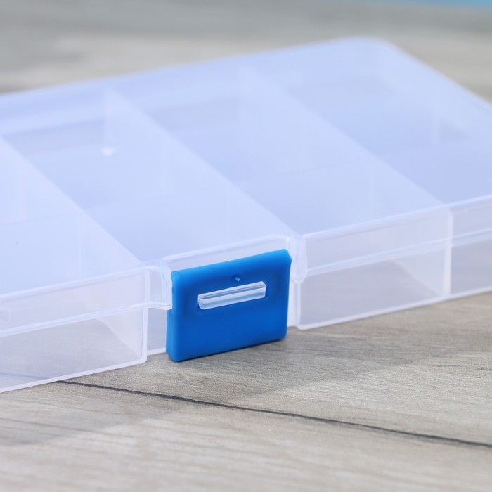 Органайзер для хранений RICCO, 15 ячеек, 17,5&times;10&times;2 см, цвет белый