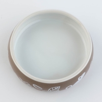 Миска керамическая &laquo;Вкусняшки&raquo;, 80 мл, для грызунов