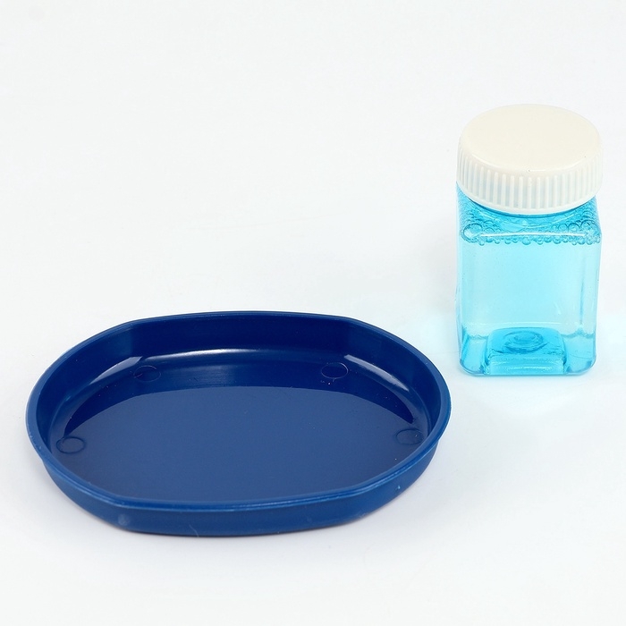 Генератор мыльных пузырей &laquo;Зайчик&raquo;, синий, 18&times;10&times;18 см