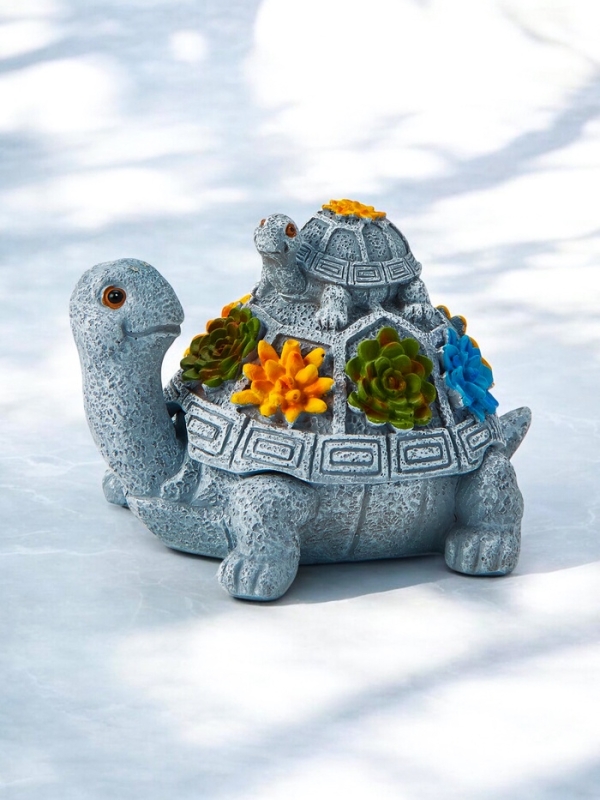 Фигурка полистоун TAKE IT EASY «Две черепашки», серый камень, 14×11×9.8 см Фигурка полистоун TAKE IT EASY «Две черепашки», серый камень, 14×11×9.8 см