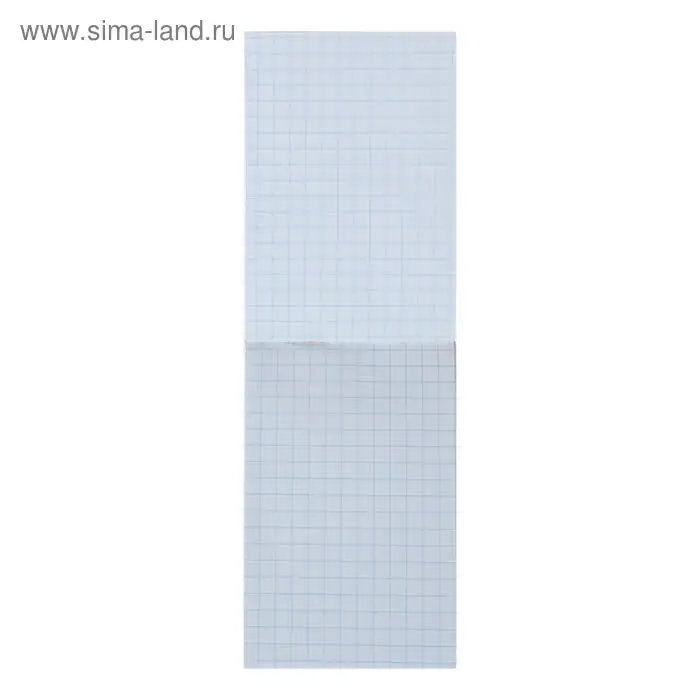 Блокнот А7, 48 листов, в клетку, на склейке, Happy time, обложка мелованный картон, глянцевая ламинация, трёхцветный блок, МИКС