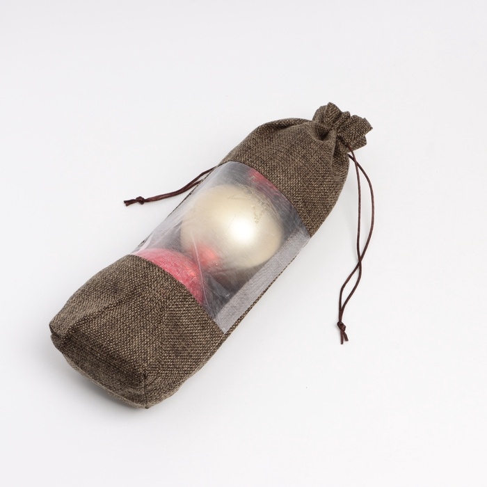 Льняной мешочек для хранения украшений, подарков, трав, 15 х 30 см, набор из 3 штук Льняной мешочек для хранения украшений, подарков, трав, 15 х 30 см, набор из 3 штук