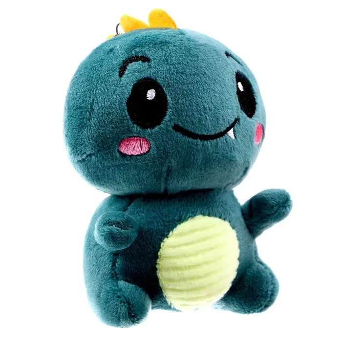 Мягкая игрушка &laquo;Дино&raquo;, на брелоке, 10 см, цвета МИКС